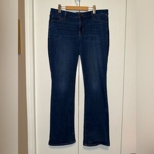 Old Navy Mid-Rise Kicker Boot-Cut Jeans